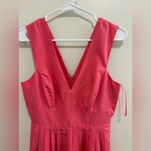 NWT J.Crew V-Neck A-Line Faille Party Dress Size 2 - Picture 5 of 10